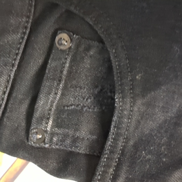 RAG & bone Jane super high rise skinny black jeans size 27 - Picture 3 of 7